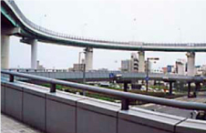 上社歩道橋（名古屋市名東区上社）